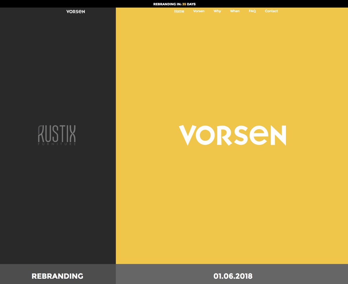 New one-page marketing site for a client.

vorsen.com.au

Made in a single morning using <a href="/webflowapp/">webflow</a> 

#MadeInWebflow