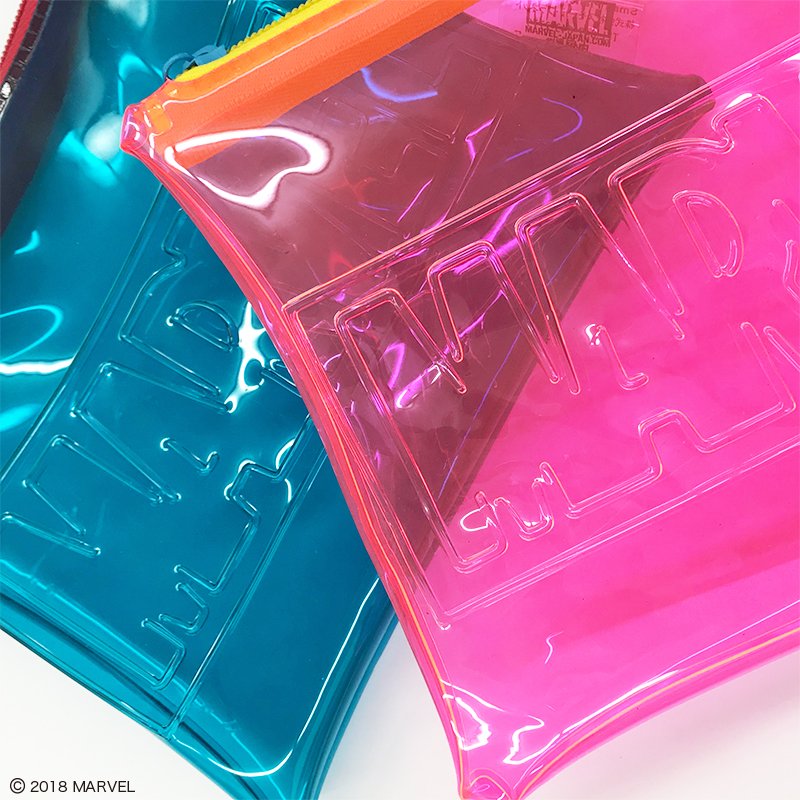 商品情報】 ネオンカラーがカワイイ😍💕 ✨ビニールポーチ（全2色