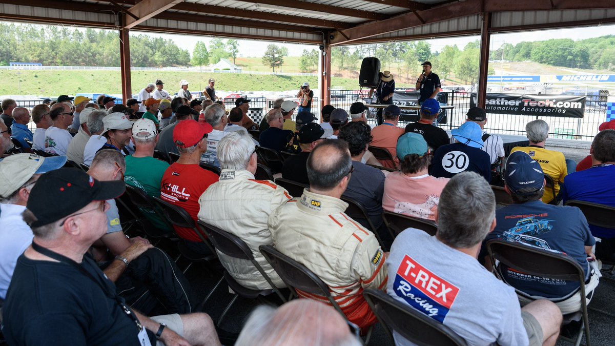 HSRInsider's tweet photo. @HSR_race  @TheMitty Test day tomorrow. Registration opens again at 7am Test Day Drivers meeting at 7:20pm in the Chalet, support paddock. @RoadAtlanta https://t.co/ncCZy9X9yB