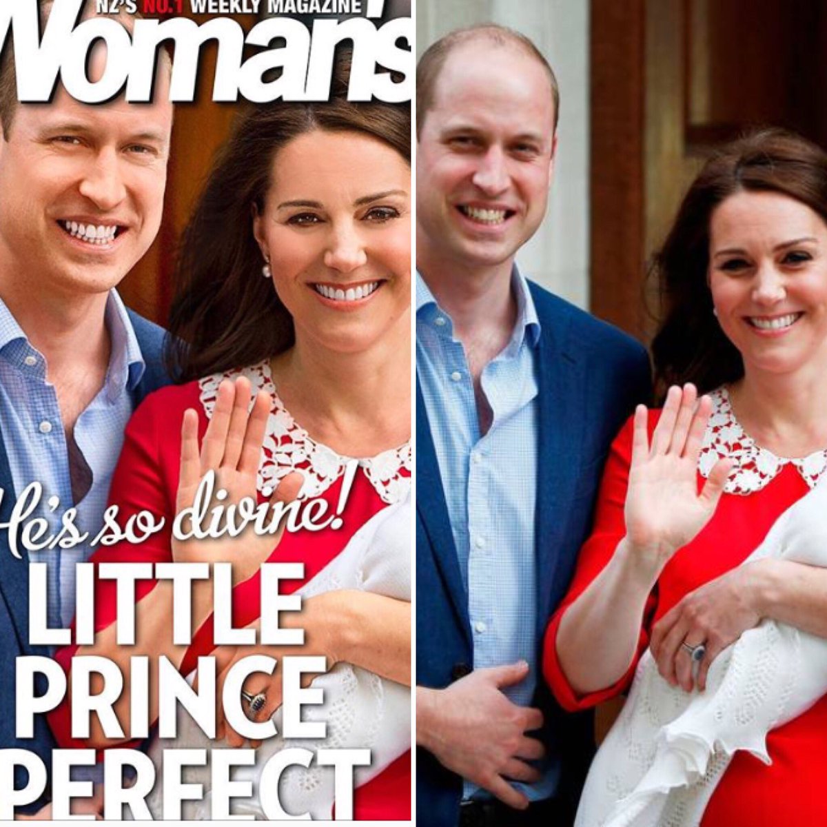 You know the world’s gone completely mad when a mag has to photoshop one of the most photogenic couples in the world. This is mental.