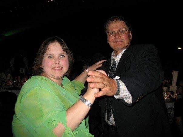 HorizonPlayers's tweet photo. Brittney Corbett plays Aunt Phyllis, Jessie and the Museum Assistant in #LeavingIowa

It's a #comedy about #roadtrips , #family , and especially #fathers

Here is a nice one with Brittney and her #Dad

Hope to see you on #May3 #May4 or #May5 at #HorizonStage in #Spruce Grove !!! https://t.co/xRURJbQwQ3