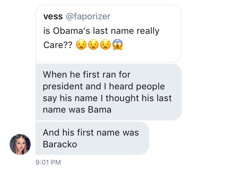 Vessence On Twitter Is Obama S Last Name Really Care Twitter