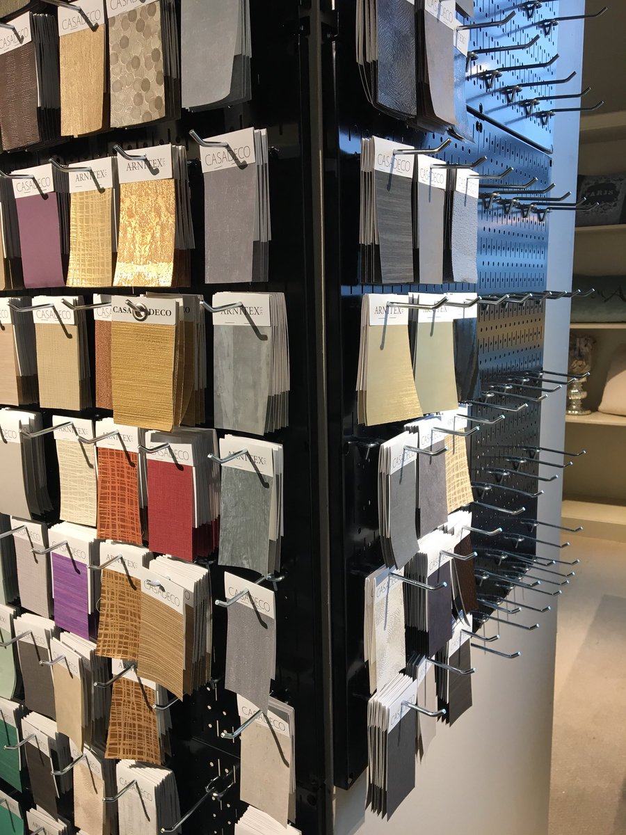 In our partner showroom <a href="/Ailanthusltd/">Ailanthus, Ltd.</a> Boston to install our wallpaper wall and @ultrafabricsllc color wall #showroomdesign #WallpaperWednesday