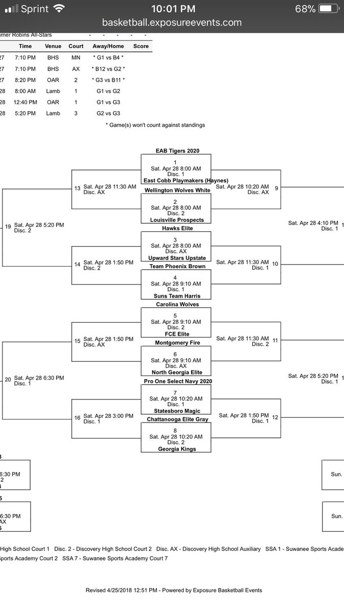 ecpbball16u's tweet photo. ECP 16u Schedule for atl jam @TMarkwith14 @PrepHoopsGA https://t.co/y5bNkw9U5I