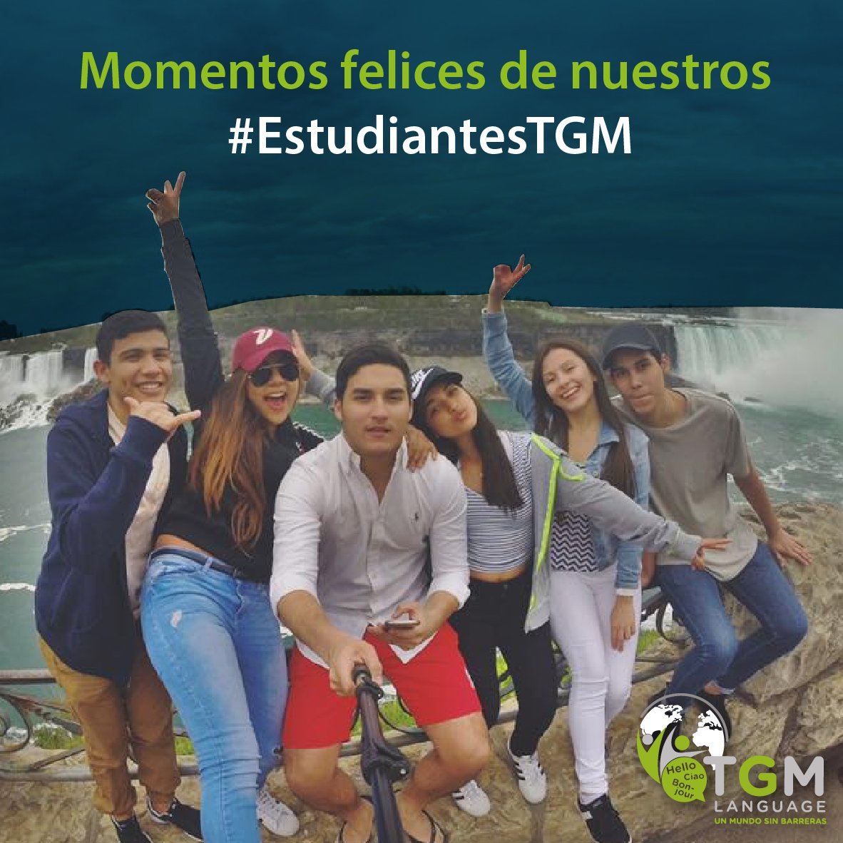 TGMLanguage's tweet image. Momentos felices de nuestros #EstudiantesTGM.

.

.

#TGMLANGUAGE #cursosdeIngles #estudiarenelexterior, #preparaciondeinglesuniversitario #canada #Colombia

#venezuela #chile #republicadominicana
