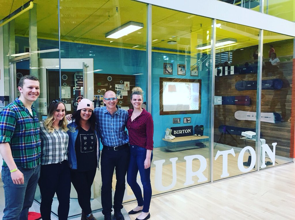 pdxBschool's tweet photo. The MBA Capstone + @burtonsnowboard Customer Experience Pop-Up is open in the #karlmillercenter! Boarder or not, stop by and support this awesome project!
#PortlandMBA #pdxbschool #burtonsnowboard https://t.co/fGn4WicaTY