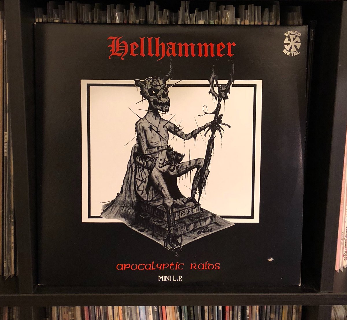 iron_vinyl's tweet photo. Triumph Of Death!
#Hellhammer #BanzaiRecords #CelticFrost #Triptykon #vinyl #punk #vinyladdict #records #vinylcollection #metal #heavymetal #metalhead #thrashmetal #vinylporn #recordcollection #record #turntable #vinylcollector #speedmetal #deathmetal #doommetal #blackmetal https://t.co/lEClPD5cXa