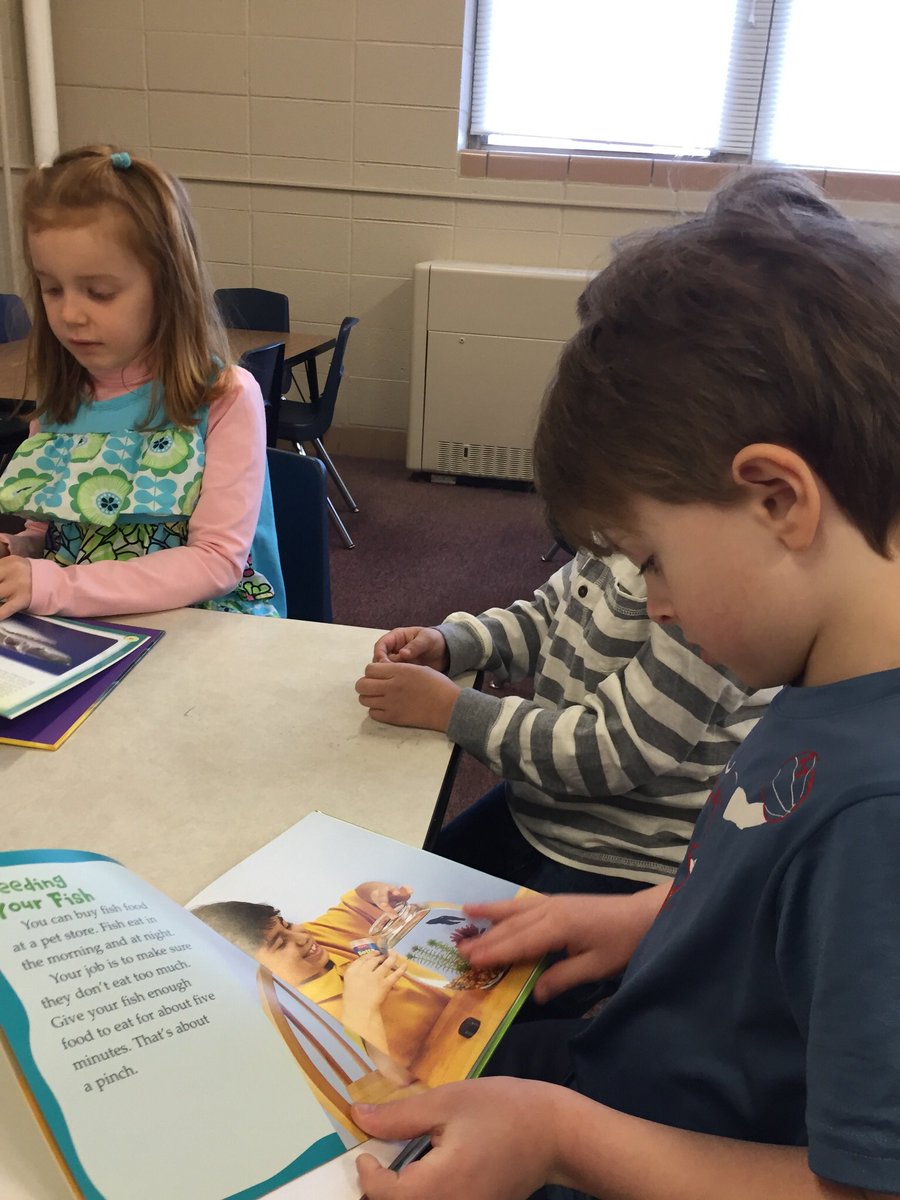 jpettykc's tweet image. Students using informational text to help make a list of items we needed for our aquarium.