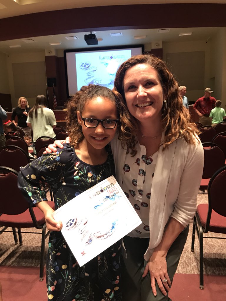 BSTElementary's tweet photo. Proud of our filmmakers and their teachers recognized tonight for their productions made as a part of PBL projects! #loudouncreates #LCPS18 #lcpsedtech https://t.co/69yLAi14fb
