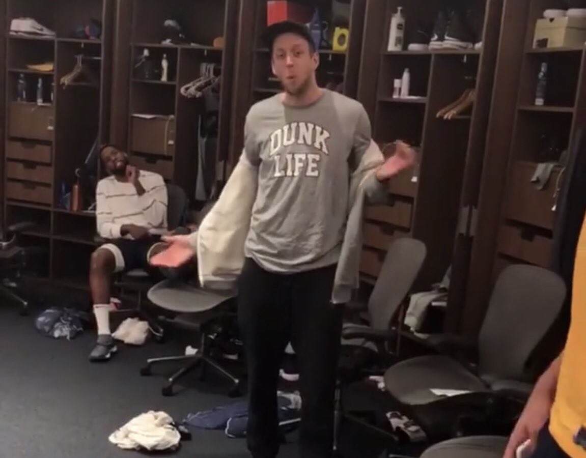 JazzNation2021's tweet image. Joe Ingles #DunkLife