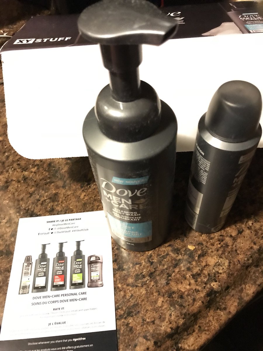 niknodder's tweet photo. Got some great products, I love both of them and will be picking them up to use.  The wash lathers good and I feel clean.  I find the antiperspirant last well and smells good. @dovemencare #thexystuff #xystuffclub @thexystuff https://t.co/3p9vzmyvYZ