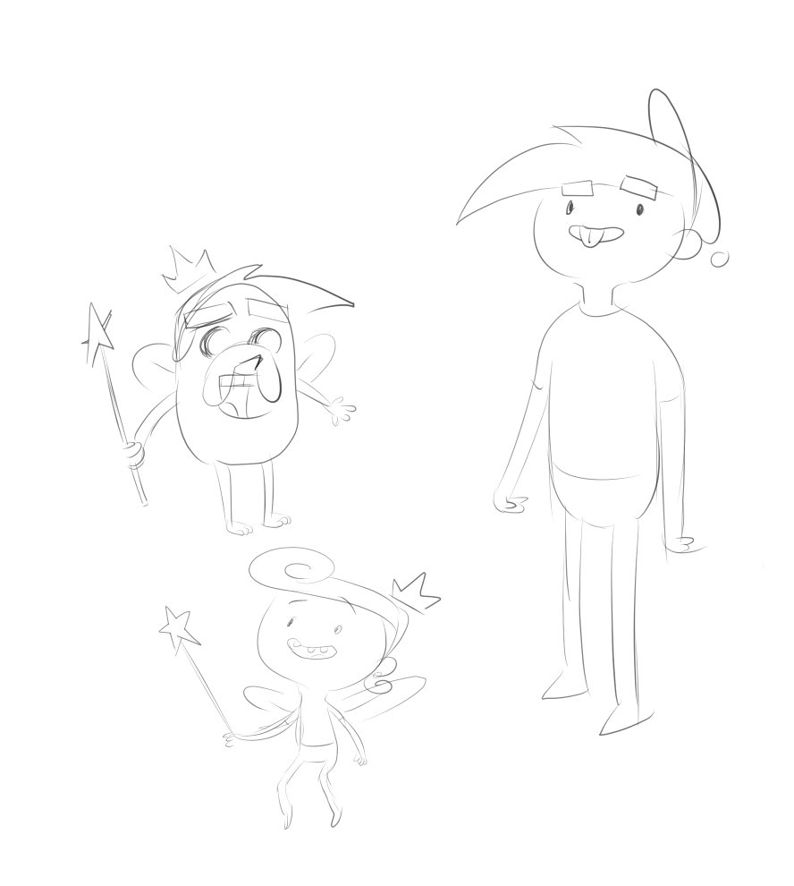 AlexRockyFerrer's tweet photo. Here are some of the trial sketches for the other styles I was going to try for #channelchasers2. https://t.co/WUiYbMKpn4