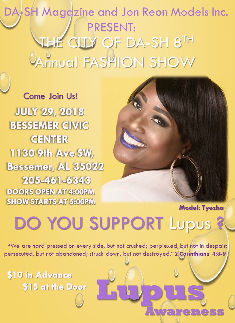 dashmagazine's tweet photo. @NickCannon We will make a donation to one deserving lupus model. Please come out and support! Thanks https://t.co/rH1ee5kDa3
