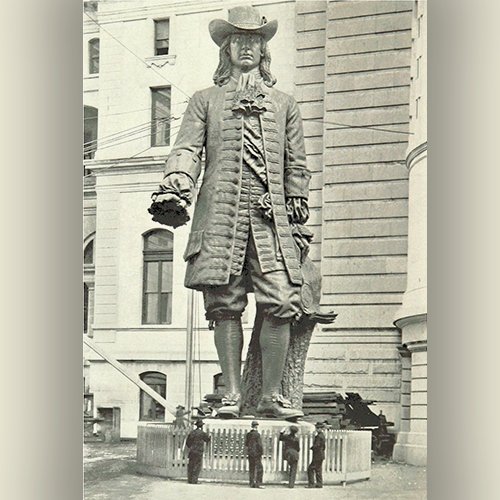 Did you know that the William Penn Statue on Philadelphia City Hall is the largest sculpture atop any building in the world?  He’s actually a bigger deal than you might think… here’s why: bit.ly/2KgFTdt