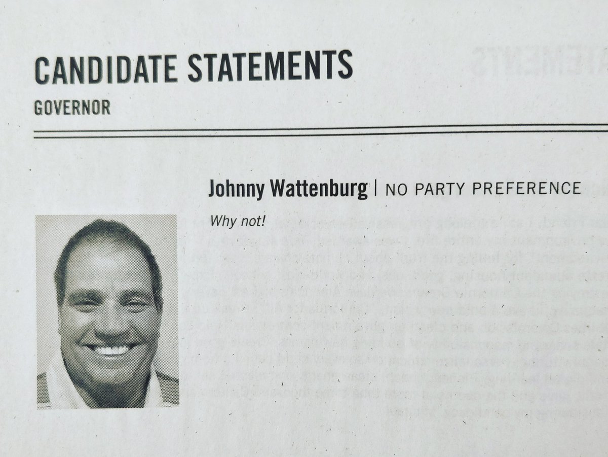 pidooma's tweet image. The state of California politics. #whynot #caelection #California