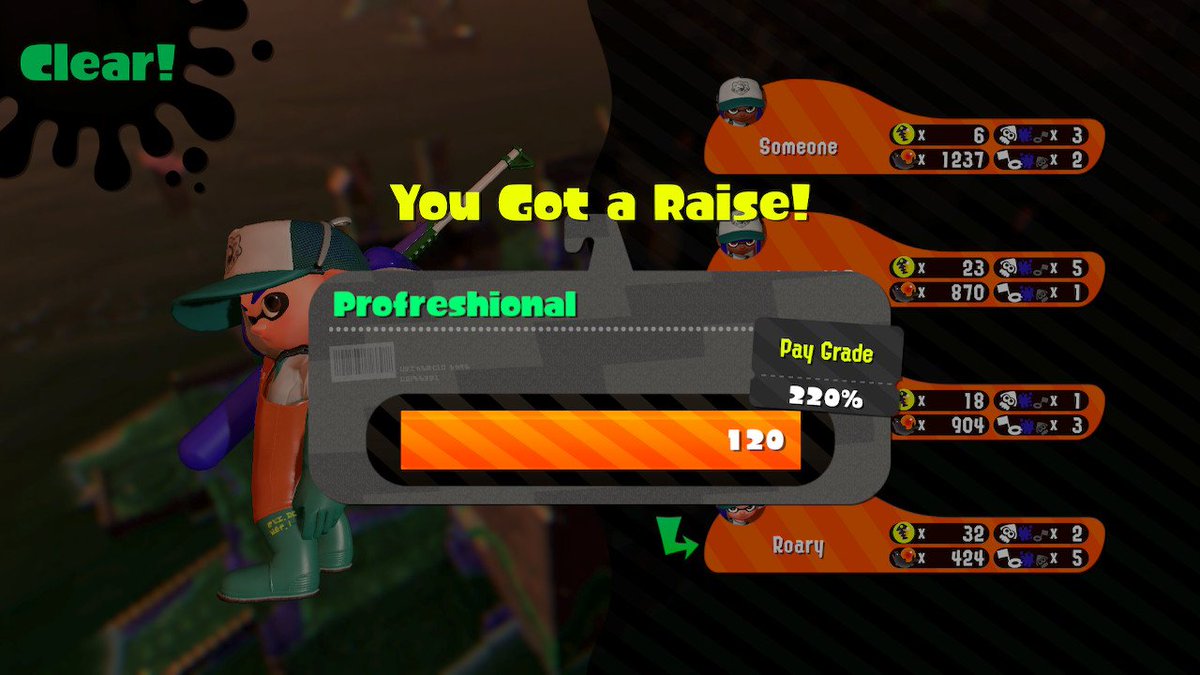 CaptainBerenike's tweet photo. #Splatoon2 #NintendoSwitch #Grizco.That's a lot of eggs. https://t.co/qevfZPQCwo