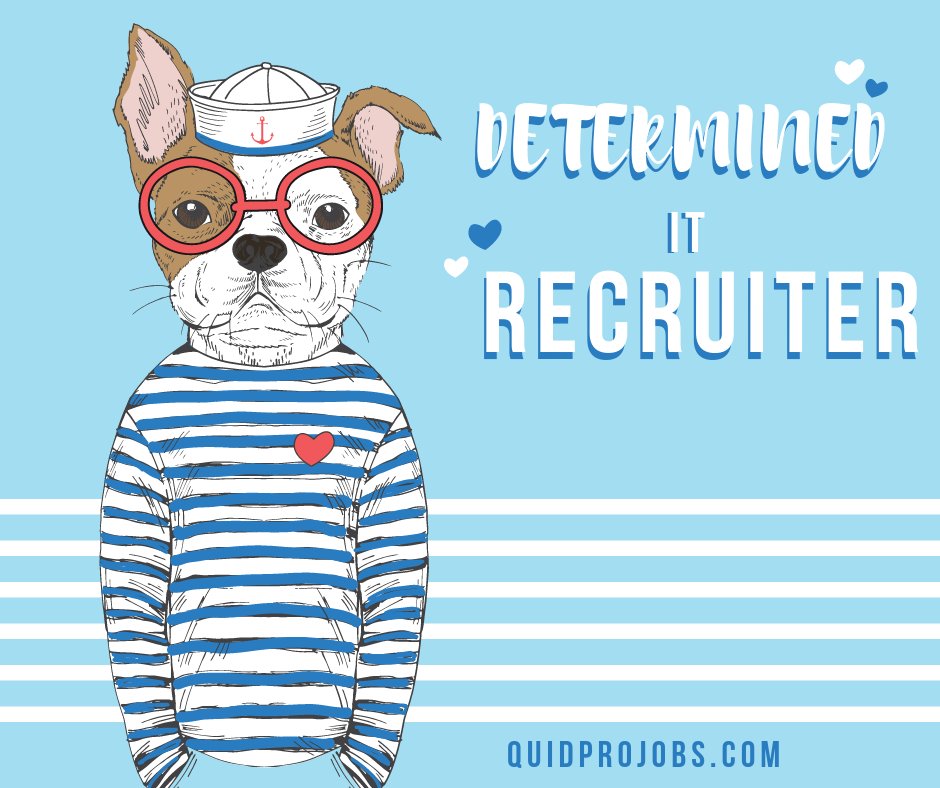 QuidProJobs's tweet photo. Antwerp based company, specialized in search & selection of IT personnel, is looking to hire an #ITRecruiter. Refer or be referred #JoinTheReferenceClub https://t.co/OAUv7spS9r