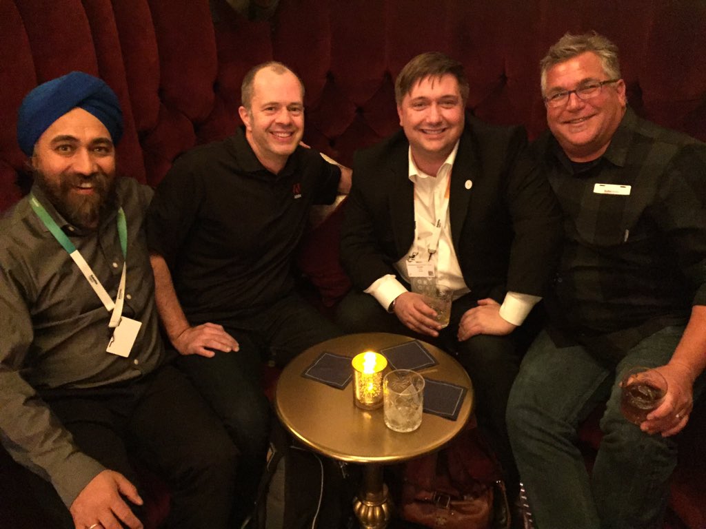 carrieawhite's tweet photo. Great night at Rocina with @Xactly at #SuiteWorld2018! Thanks to all who came out. https://t.co/qZBK6KrXUK