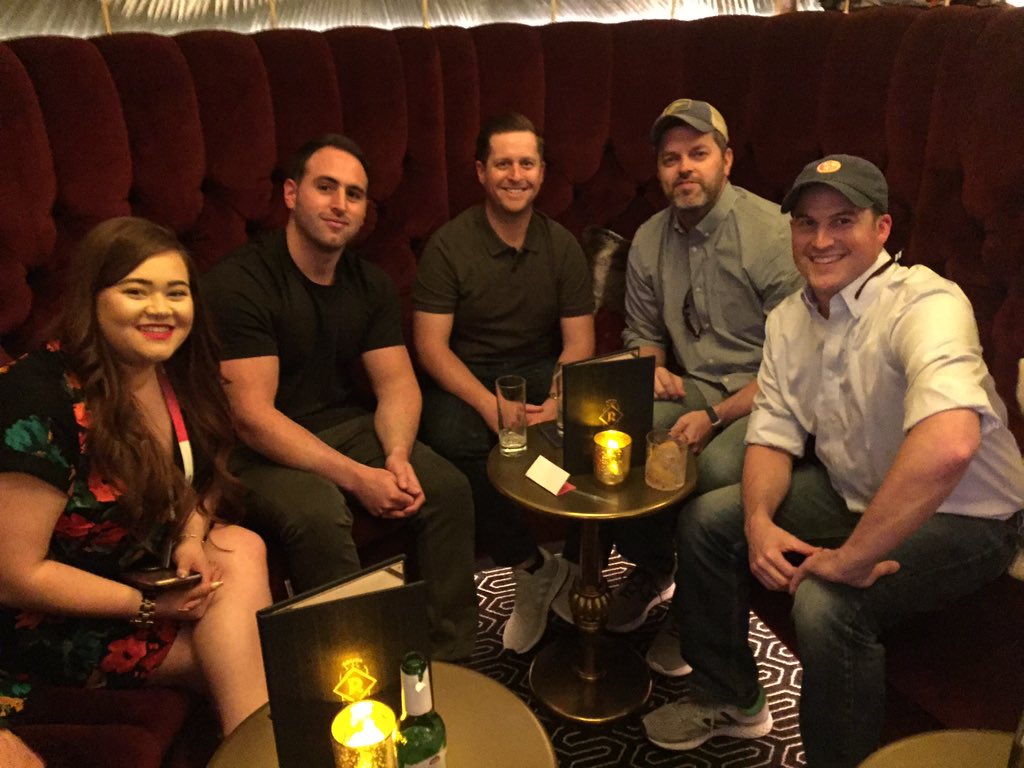 carrieawhite's tweet photo. Great night at Rocina with @Xactly at #SuiteWorld2018! Thanks to all who came out. https://t.co/qZBK6KrXUK