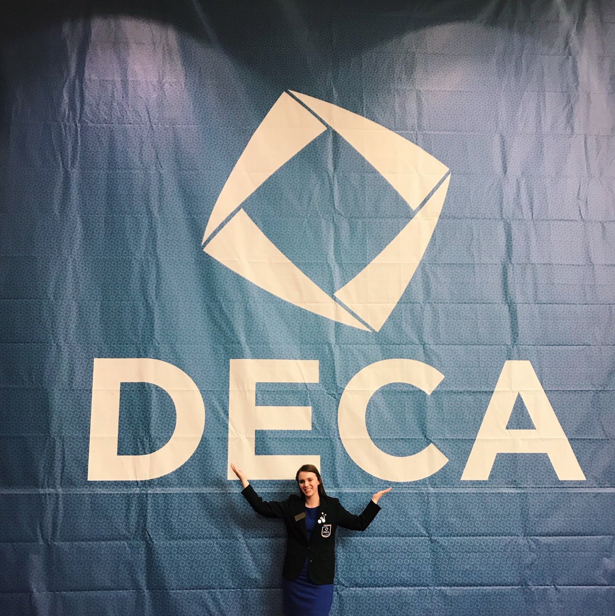 aliseteehee's tweet photo. That’s a wrap! DECA changed my life and I could not be more grateful. Thanks for teaching me how to run in heals, run on no sleep, and for giving me the best memories and people I’ve ever known. Cheers to three years 💙 https://t.co/kck0dgYq4A