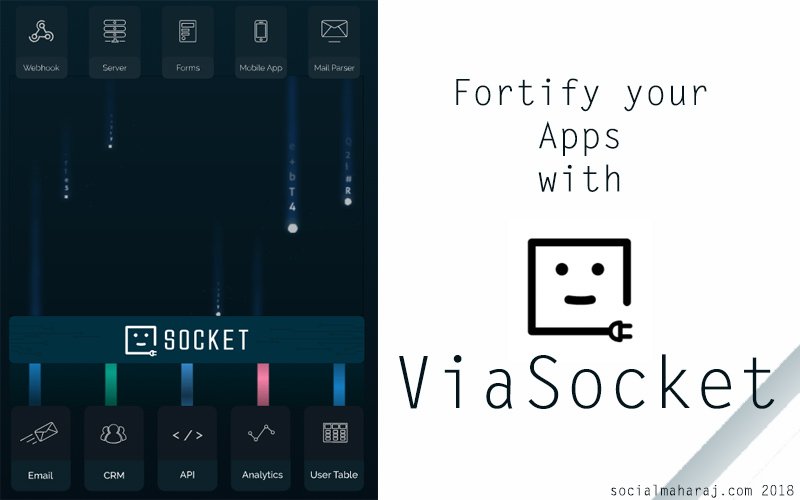 Atulmaharaj's tweet photo. Looking to do more with your #Apps? You should check out @viasocket & see how it makes your life easy.
Collect #data from multiple sources, modify it & forward to multiple APIs.
#API #Automation #SaaS #ViaSocket #Technology #Internet #TechBlogger
https://t.co/AiBEyDqK5n https://t.co/T1sLNEJbSI