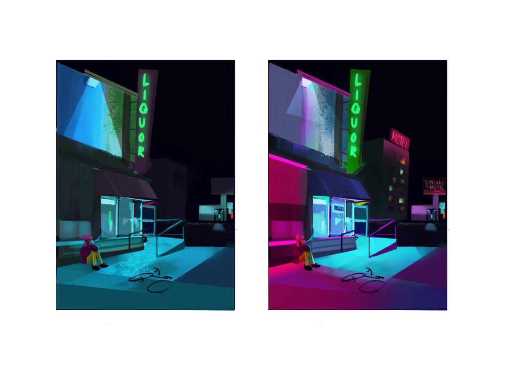 ArtistikMatter's tweet photo. Finished my thesis film!Now I can finally start doing more personal work again 😥😥
Here's some quick color studies for a project I'm working on.  #artistontwitter #artistoninstagram #digitalart #photoshop #visualdevelopment #drawingwhileback #blackartist #art https://t.co/w1fCjvPjBg