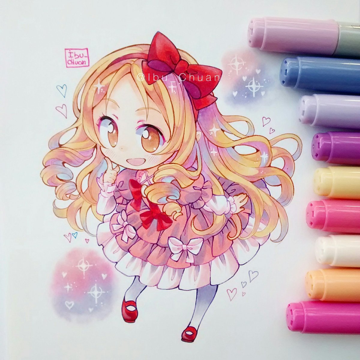 ibi_chuan's tweet photo. Uno de mis chibis favoritos, Elf Yamada del anime eromanga sensei 💗 https://t.co/LDTrYr8P5J