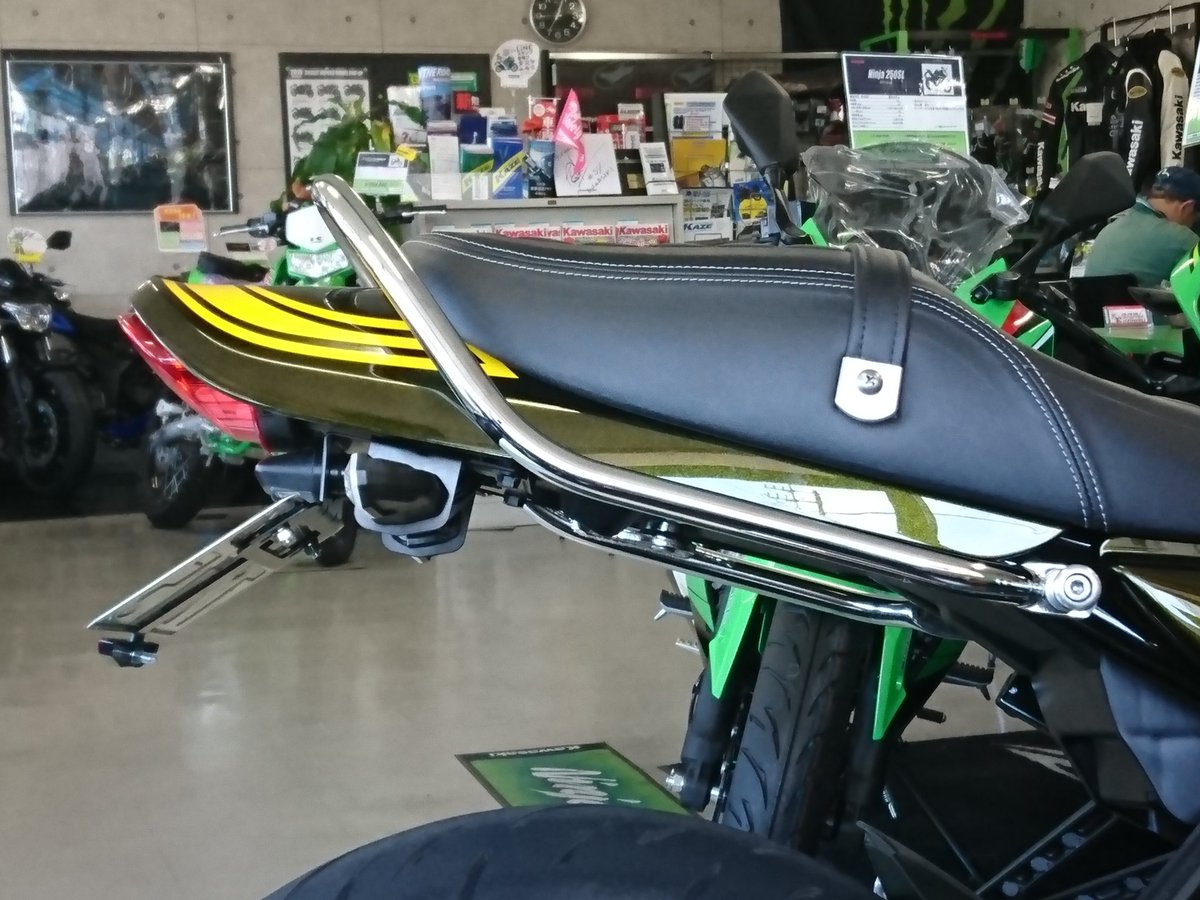 kp_kawagoe's tweet photo. Z900RSにフェンダーレス取り付けました!! https://t.co/BVDnXSP0Ds