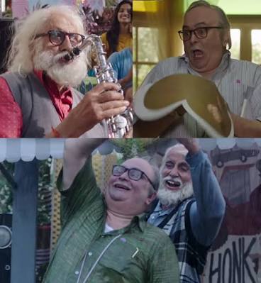 StLouisgirl123's tweet photo. @SrBachchan @karanjohar @chintskap @umeshkshukla @JimitTrivedi06 @SonyPicsIndia You two are too much cuteness personified Amitji and Rishiji 😘😘😘😍😍😍
#PoutChallenge #PoutOfTheDay
#102NotOut #8DaysTo102NotOut
Can't wait and reallyyy excited now for 4th May !!!!! https://t.co/ofUlzR2oqw