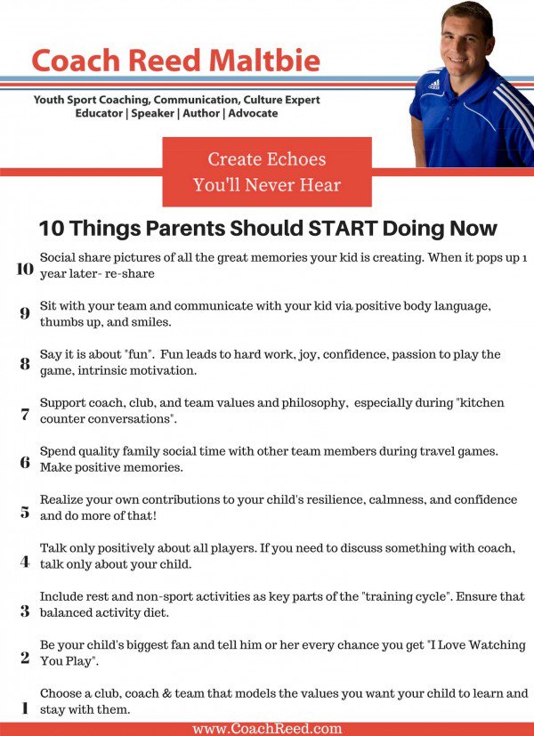 TheCoachingCode's tweet image. 10 Things Parents Should START Doing Now - Coach Reed - coachreed.com/10-things-pare…