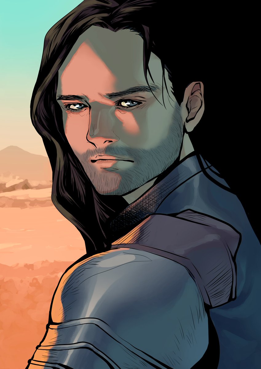 BEYONDcolorlab's tweet photo. #BEYONDinfinitycollab!
*The Comrade*
Art by Alessandra Rhea
Colors by Faradilla Nurmaliza @nonihku (of BEYOND Colorlab)
@MarvelStudiosID @avengers #AvengersInfinityWar #BuckyBarnes #captainamerica #coloringstudio #beyondcolorlab #comiccoloring #comiccolorist #MCU https://t.co/uNtbCo7R8e