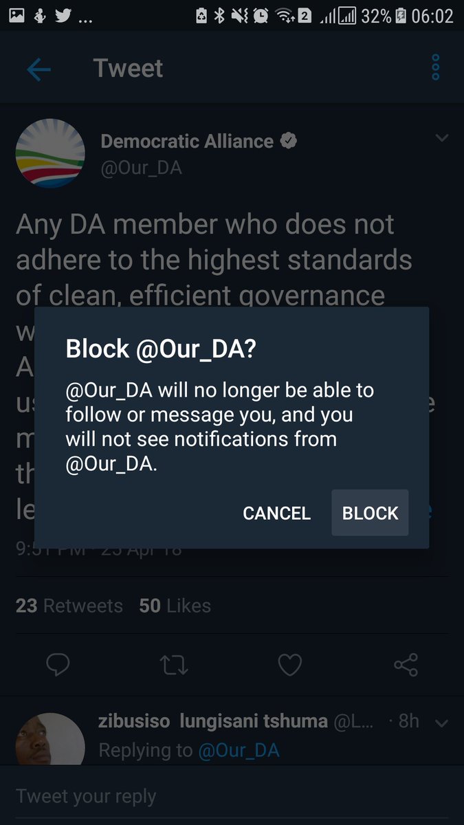 nevi_me's tweet photo. @TheMsTee #BlockDA
@BantuHolomisa still doesn't know what Bobani did. @MmusiMaimane
have you submitted the "final report"?
"We" still don't know what exactly @PatriciaDeLille did.
Won't be surprised if @SollyMsimanga and @HermanMashaba are next in line.
I've lost confidence in DA 😷🤢 https://t.co/rJ9fZqr7Hh