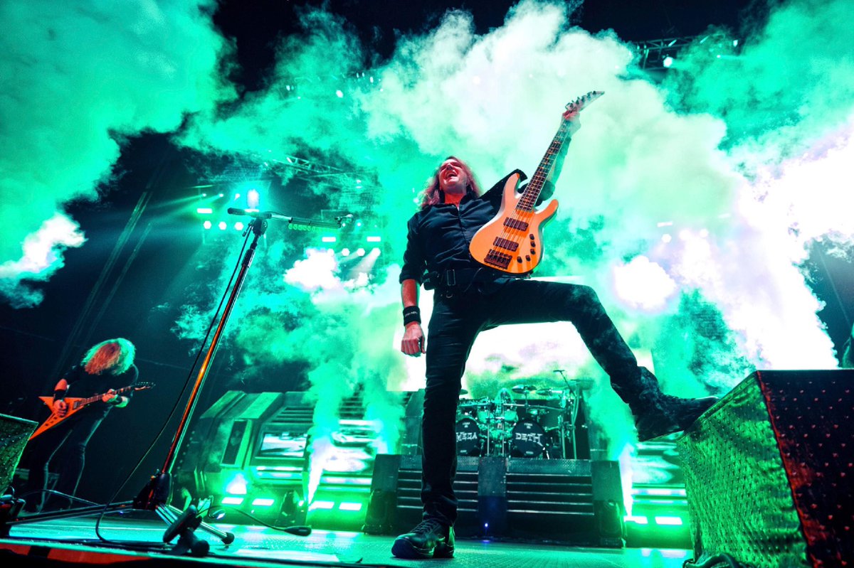 A pioneer of the American thrash metal scene, <a href="/Megadeth/">Megadeth</a> is credited as one of the genre's "big four" along w/Metallica, Anthrax &amp;Slayer. Don't miss out <a href="/Megadeth/">Megadeth</a> at <a href="/FronterizoFest/">Fronterizo Fest</a> this weekend... Tickets: buff.ly/2HICRxJ  #Rock #heavymetal #festival #California