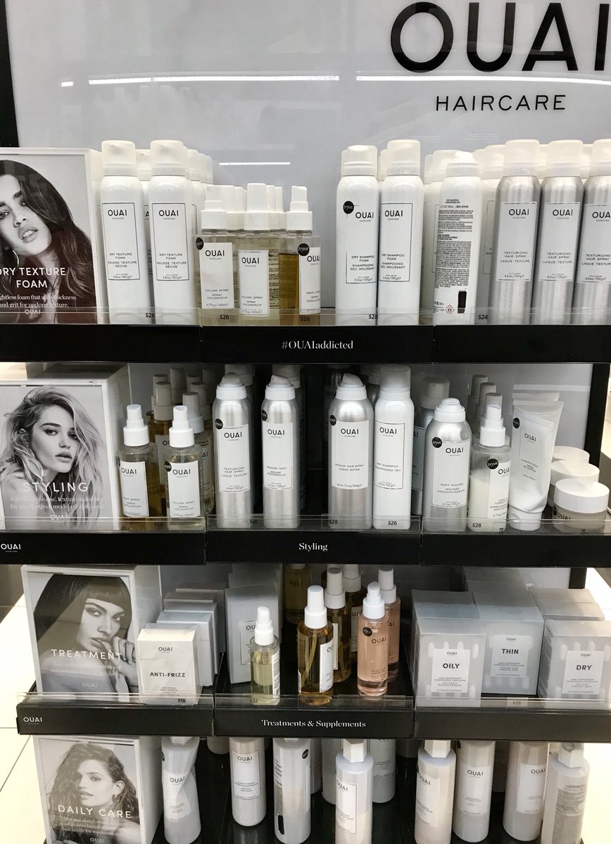 AnaLomo24's tweet photo. @jenatkinhair @theouai your @Sephora section is very cute!!! I’m in love💛✨🙏🏼 #wavespray #DSF https://t.co/SDrfmuzWge