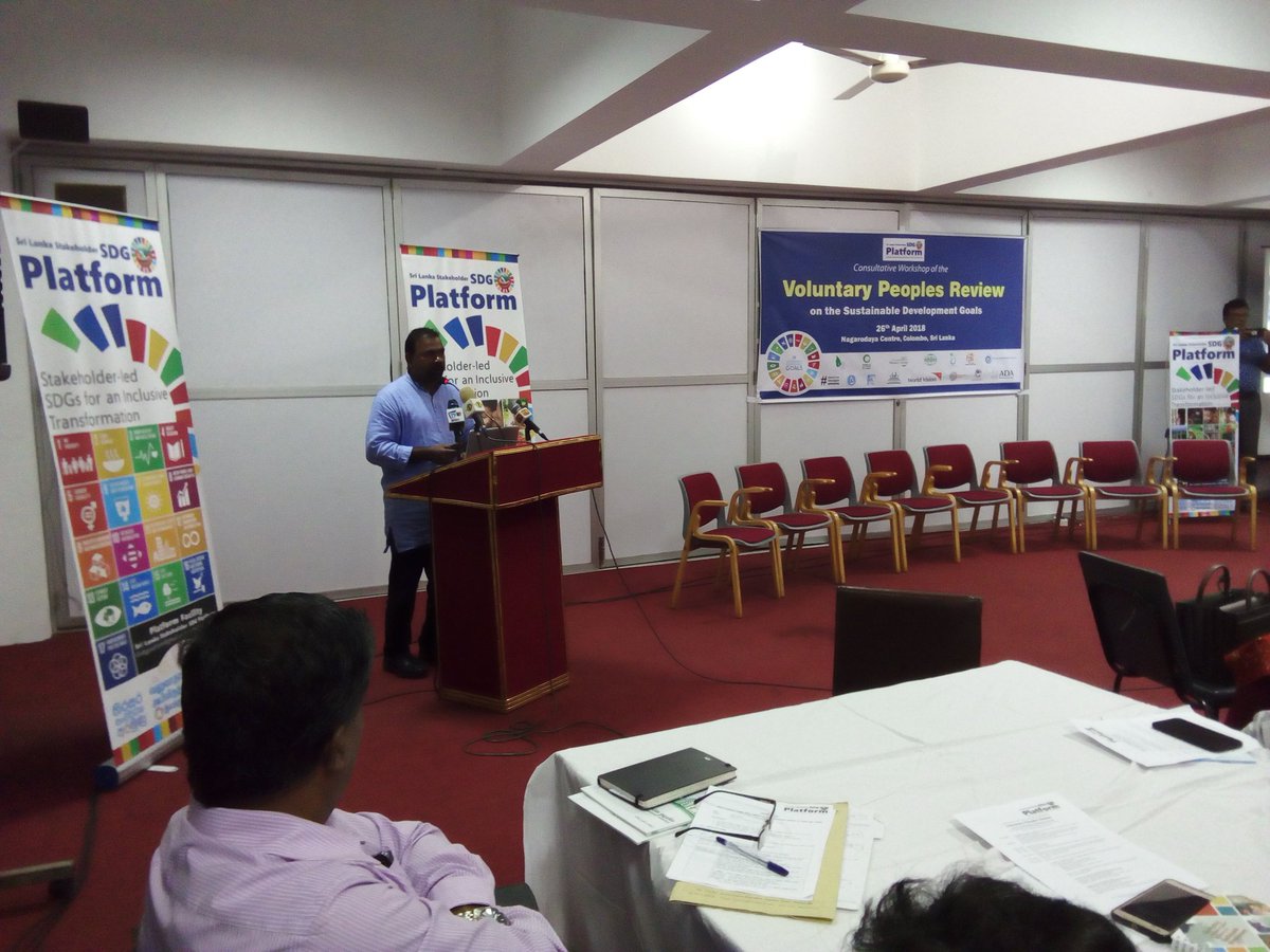 slsdgplatform's tweet photo. Introduction to the Voluntary Peoples Review by Mr. Uchita de Zoysa https://t.co/ietWdg6L8h