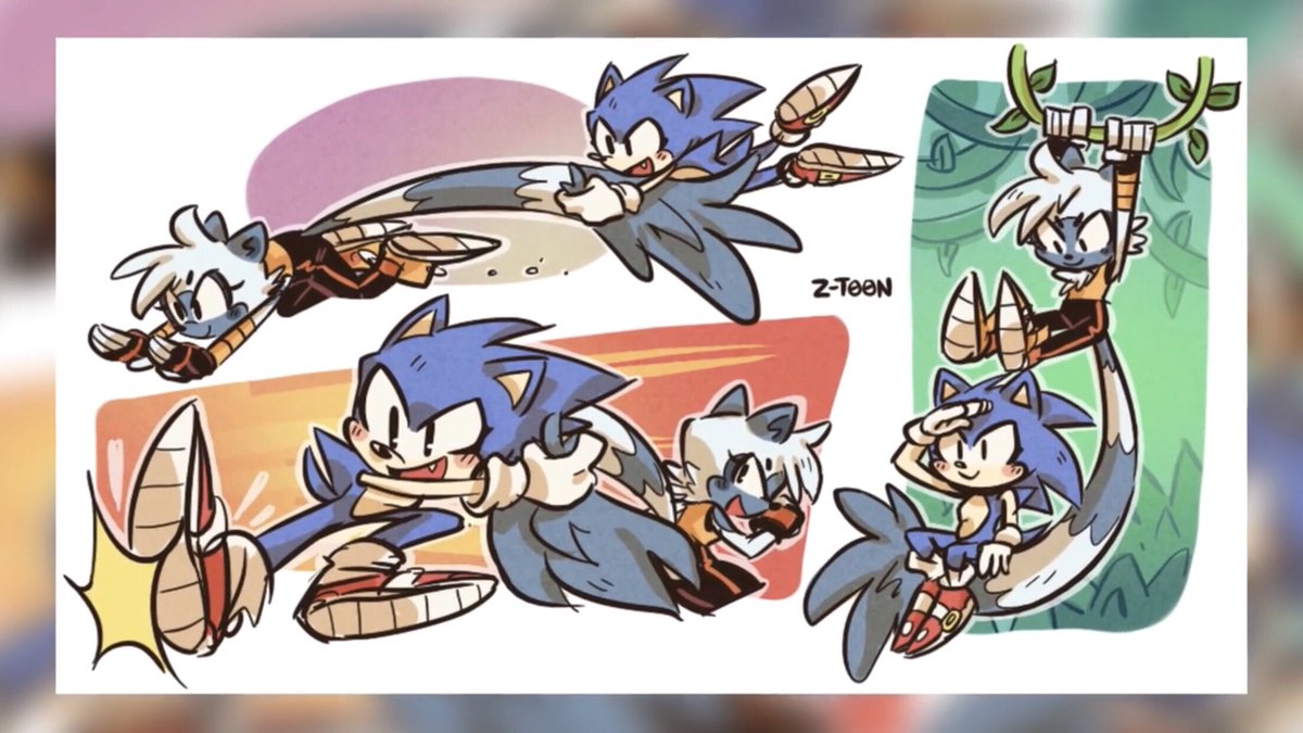 GarzaDaMan's tweet photo. Canโt say enough how Shocked I am how much I Love Tangle the Lemur after Reading Sonic IDW this after these Past 4 Weekโs. Holy Cow, that was Amazing & some the Best Writing Sega has Done this Month. Welcome too the Team Sonic Tangle! Letโs Tangle!!!๐๐ป #LetsTangle! #SonicIDW https://t.co/vbEMhfoWj7