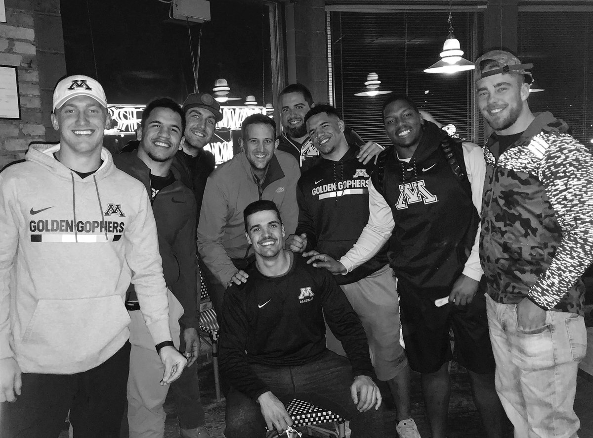 aiagophers's tweet photo. This man sitting down just finished his last discipleship group as a Gopher! @MJCoffey15 has been a faithful disciple of Jesus his four years at Minnesota, and has led discipleship groups on the @mngopherbaseball team for three years. Well done Micah! https://t.co/luR2LLq4LA