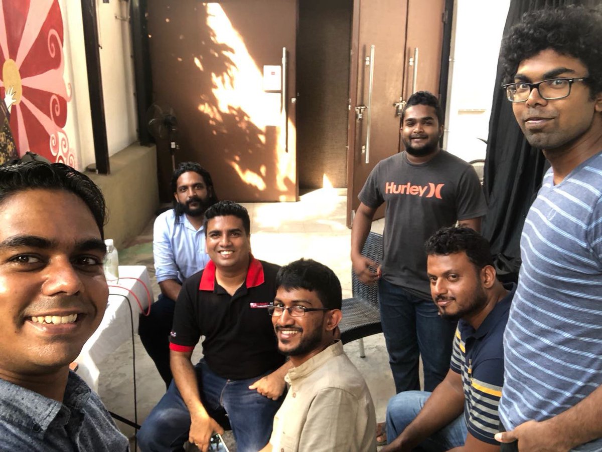 DynamicAVonline's tweet photo. Live audio training done for the staff of Hit Factory Audio Institute done by our very own Lalin π #DAV #DynamicAV #DynamicAVEvents #Colombo #SriLanka #lka https://t.co/AqmiqHMTPA
