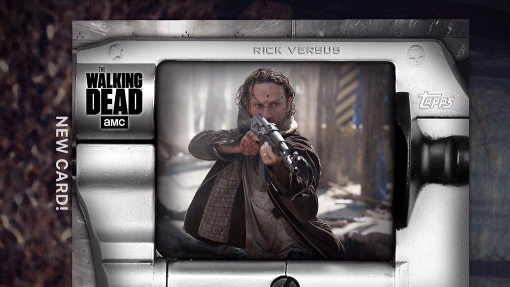 TeamAndyLincoln's tweet photo. ⭐️NEW!⭐️ #ToppsTWD Rick "Versus" trading card! 
#AndrewLincoln #ToppsCards #TheWalkingDead #RickGrimes #TWDFamily https://t.co/c86khKVScb