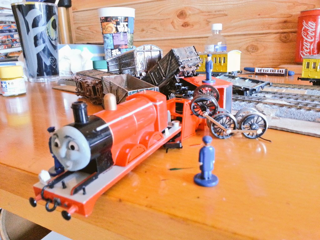 ジェームスの脱線編】 ジェームスの脱線はリアルがあるから難しいです