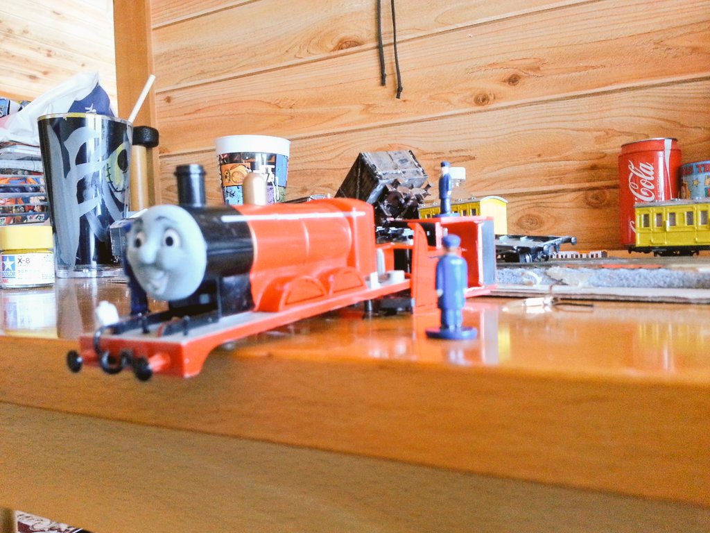 ジェームスの脱線編】 ジェームスの脱線はリアルがあるから難しいです