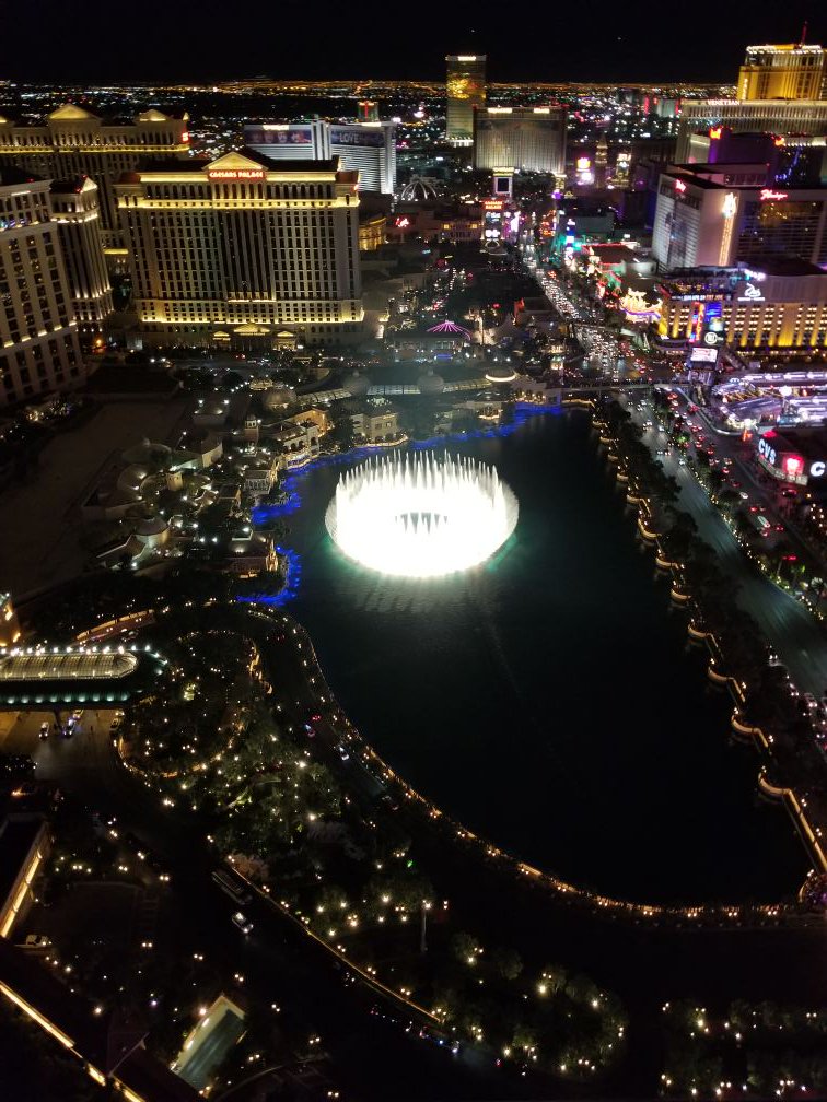 68th floor of the Cosmopolitan. #C18LV