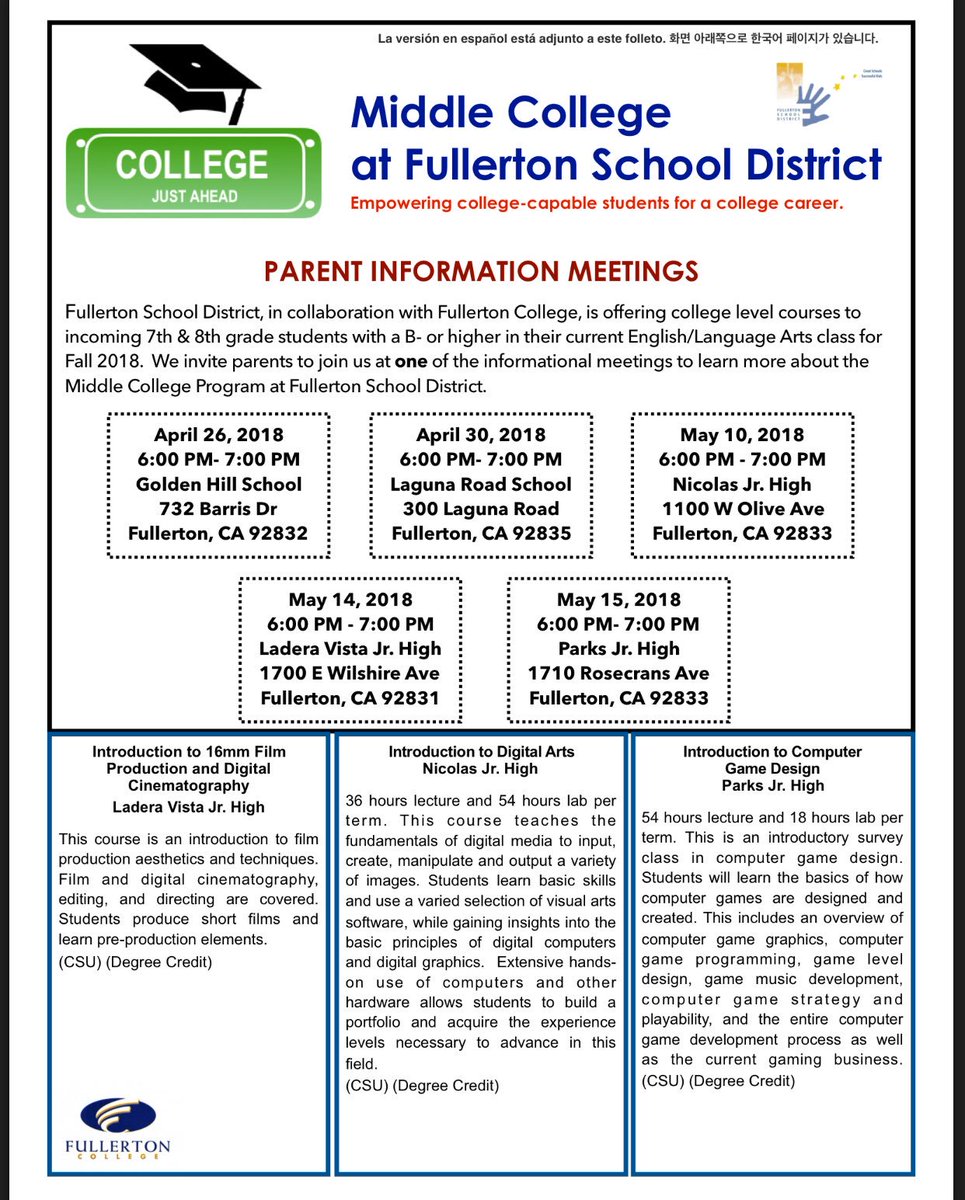 Can jr. high school SS succeed in college level courses? Absolutely!Can a jr. high S leave FSD with up to 12 college credits?Absolutely!Picture a S entering HS w/ 12 college units! I am proud 2 share another amazing opportunity for our students!  The sky is the limit in FSD!