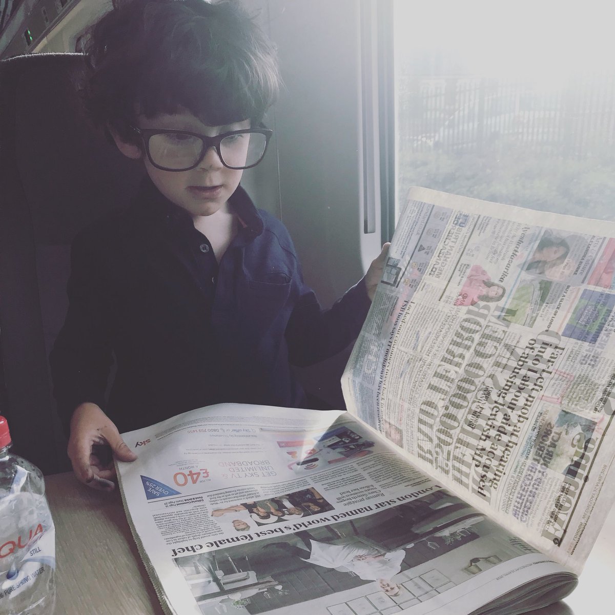 He’s meant to be 4 🤣😍💙 #reading #age4 #CutenessOverload #News #keepingitcool https://t.co/d1ly22dsw1.