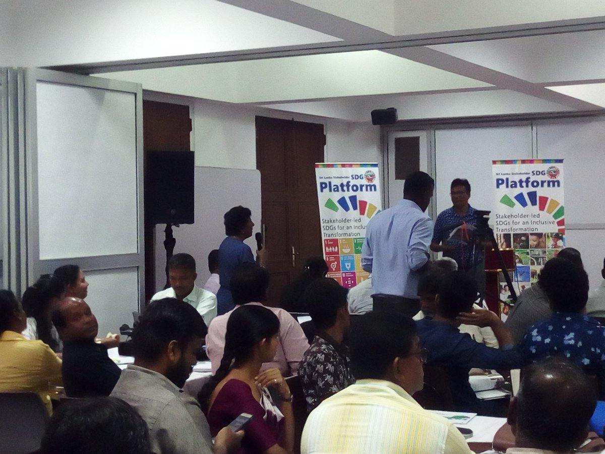 slsdgplatform's tweet photo. Q&amp;A on the Voluntary Peoples Review with Mr. Uchita de Zoysa and Dr. Prasanthi Gunawardane moderated by Mr. Hemantha Vithanage https://t.co/iKtomqD5MW