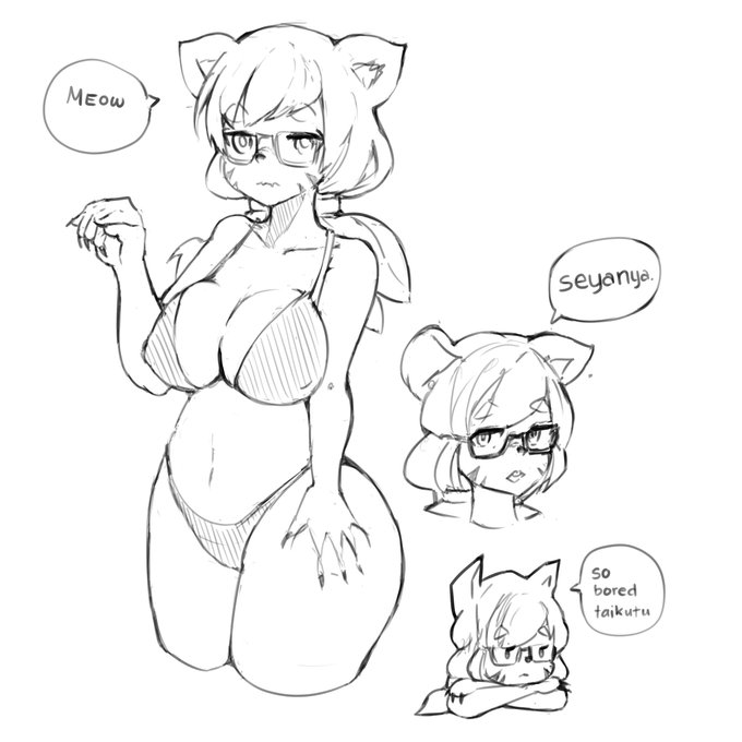 I made a "new" oc LOL #latenightlewds 