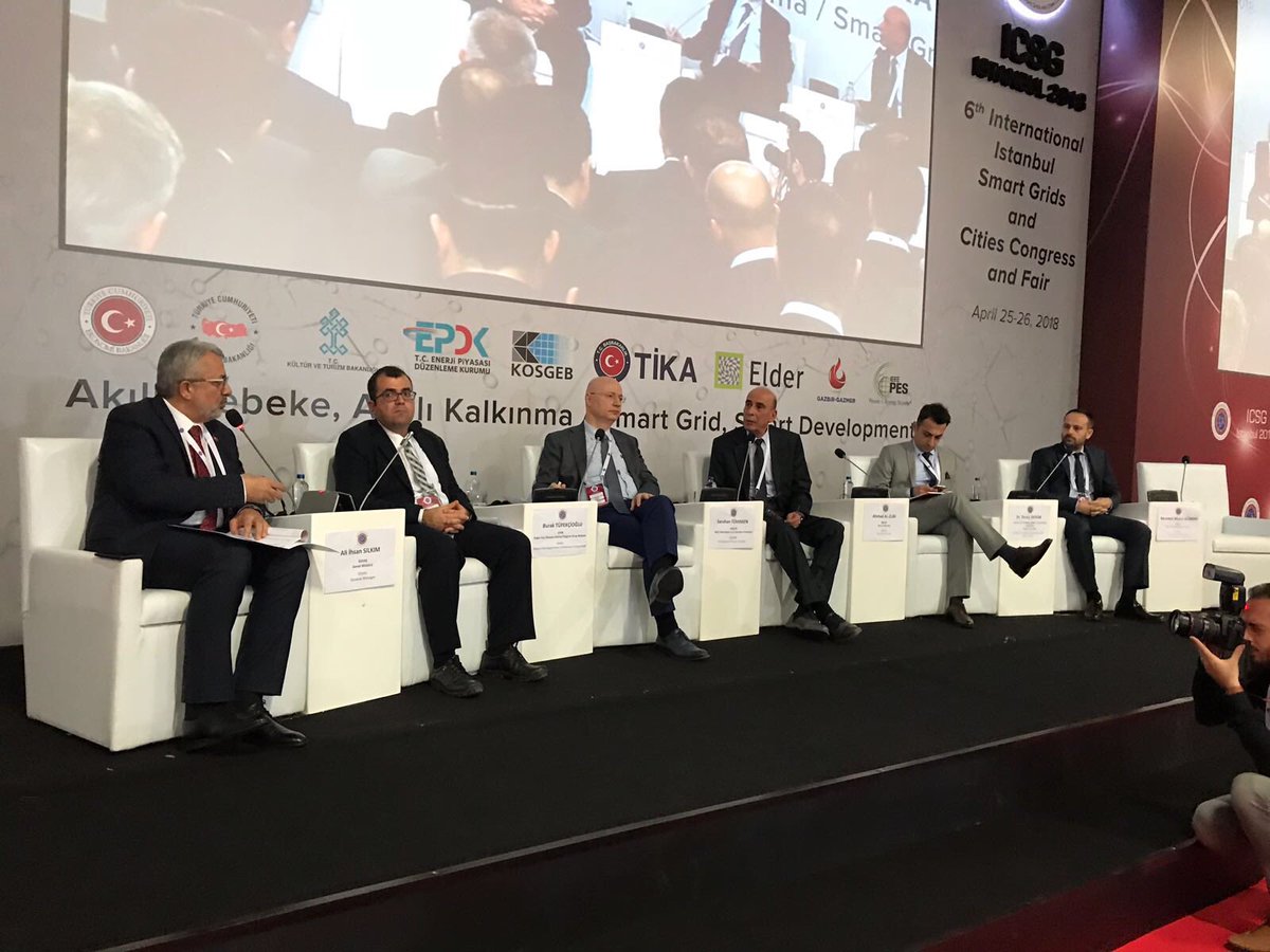 igdaskurumsal's tweet photo. Ana sponsoru olduğumuz #ICSG2018, 2. gününde Genel Müdürümüz @aliihsanslkm’ın moderatörlüğünde gerçekleşen “Bilişim ve Haberleşme Teknolojilerinin Gaz Sektörüne Etkileri” paneli ile devam ediyor. @TCEnerji @GazbirGazmer https://t.co/s5vdz0Qutx