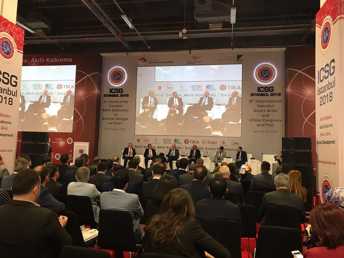 igdaskurumsal's tweet photo. Ana sponsoru olduğumuz #ICSG2018, 2. gününde Genel Müdürümüz @aliihsanslkm’ın moderatörlüğünde gerçekleşen “Bilişim ve Haberleşme Teknolojilerinin Gaz Sektörüne Etkileri” paneli ile devam ediyor. @TCEnerji @GazbirGazmer https://t.co/s5vdz0Qutx