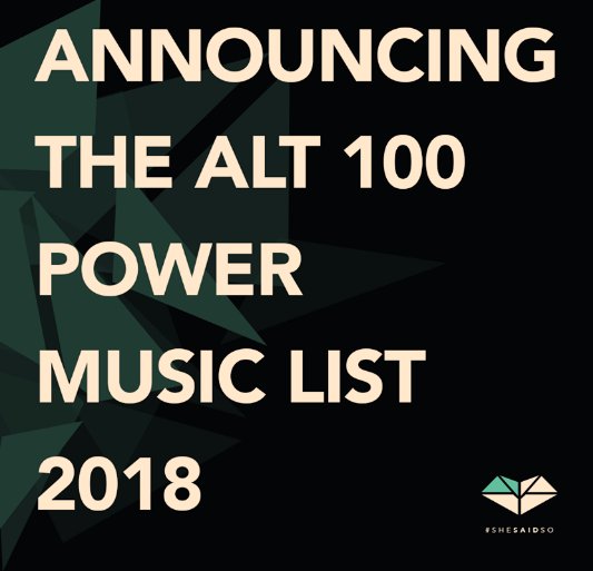 So humbled to be part of this. Thank you <a href="/shesaid_so/">shesaid.so</a> and all the amazing women and men that are such big inspirations.

shesaid.so/alternative-po…