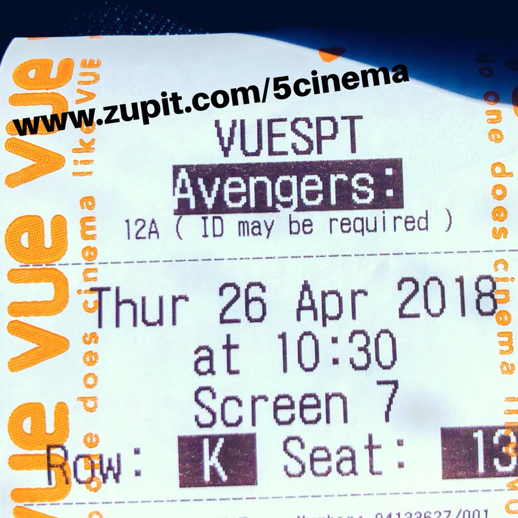 justzupit's tweet photo. Avengers - Day of release - £5! Yes please... excited 🤪😜😀😏 https://t.co/onkp3Wfrdk